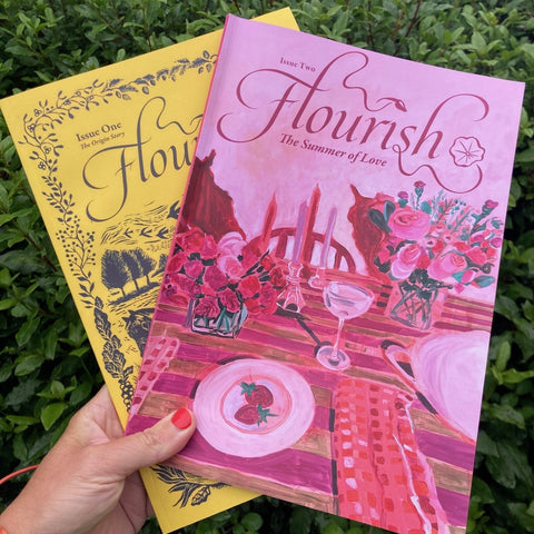 Flourish Zine Bundle Issues 1+2: to post to USA / Canada